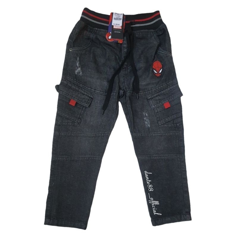 MATAHARI NEVADA MARVEL Celana Panjang Jeans Kargo Washout Ripped Anak Laki-laki SALE Original Mall