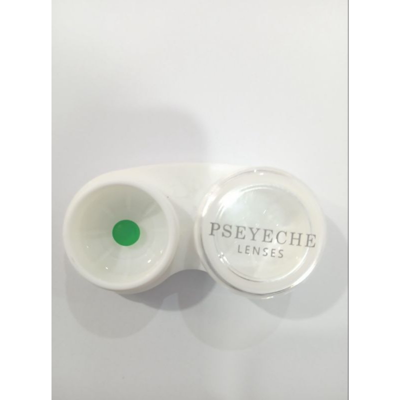 Softlens buta warna parsial HIJAU 1 tahun pemakaian