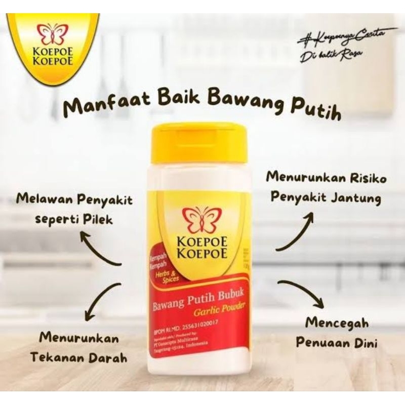 

BAWANG PUTIH BUBUK / GARLIC POWDER 130gr