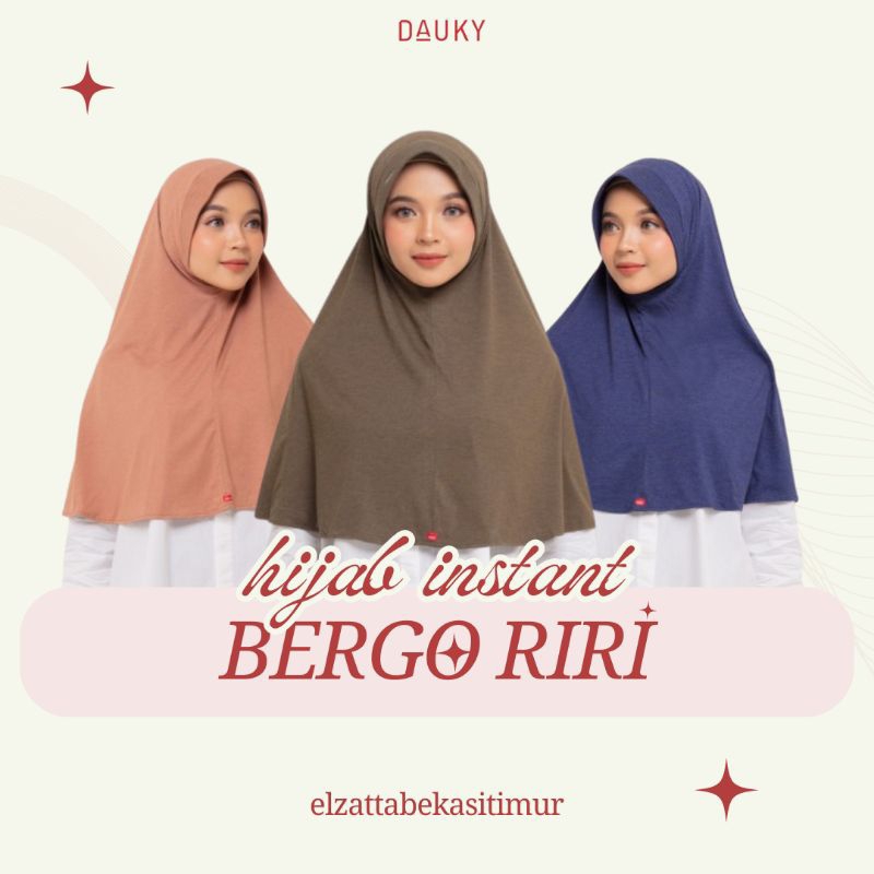 Jilbab Bergo Dauky Bergo Riri