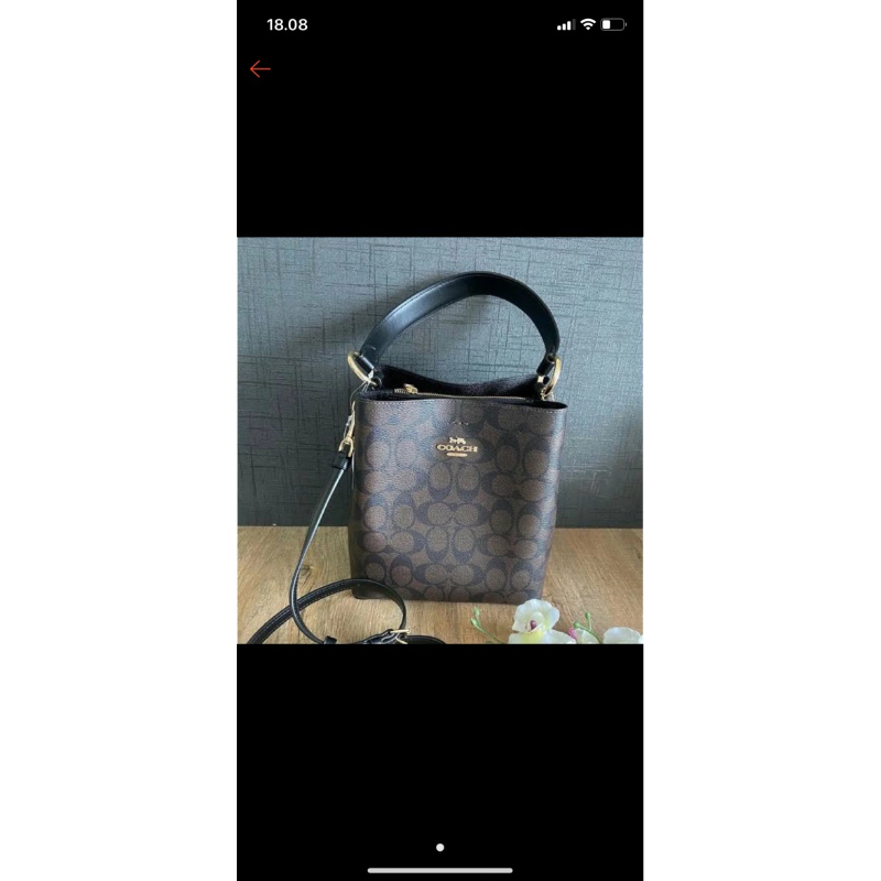 PRELOVED COACH TOWN BUCKET BAG | 100% ORIGINAL FACTORY OUTLET