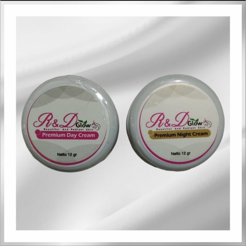 R&D glow Cream siang dan cream malam