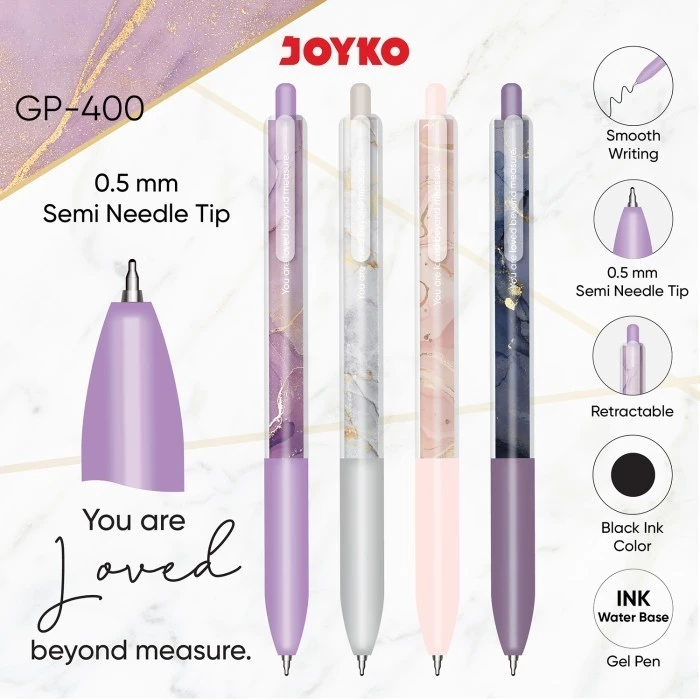 

Pulpen Gel Gel Pen Joyko GP-400 0.5mm