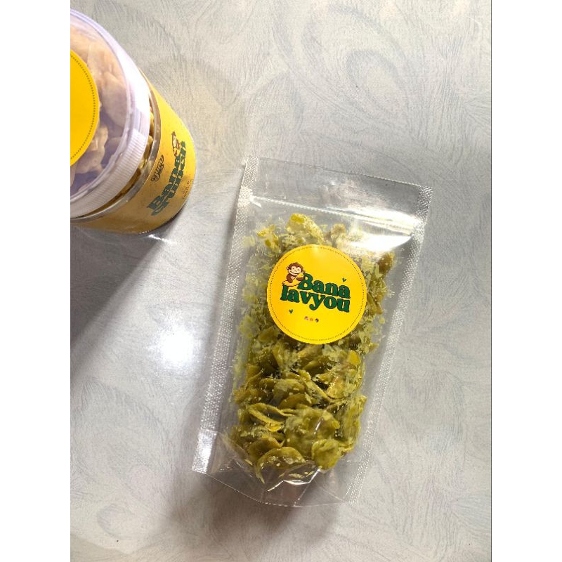 

Keripik Pisang Greentea/Matcha Lumer - BANACRUNCH