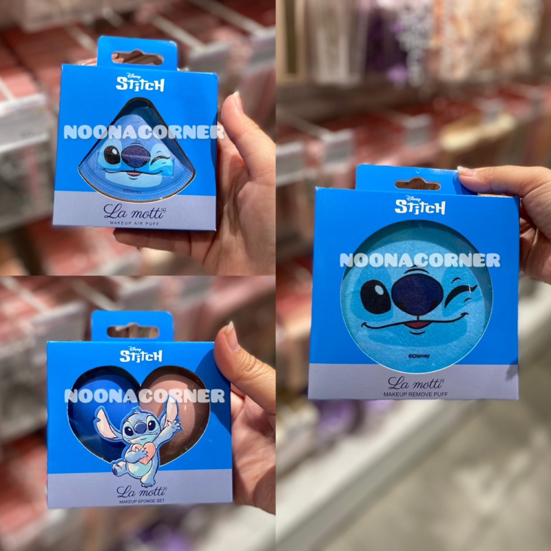 Ohsome x Disney ‼️ Cushion Puff / Beauty Blender / Makeup Remover Puff Disney STITCH Collections