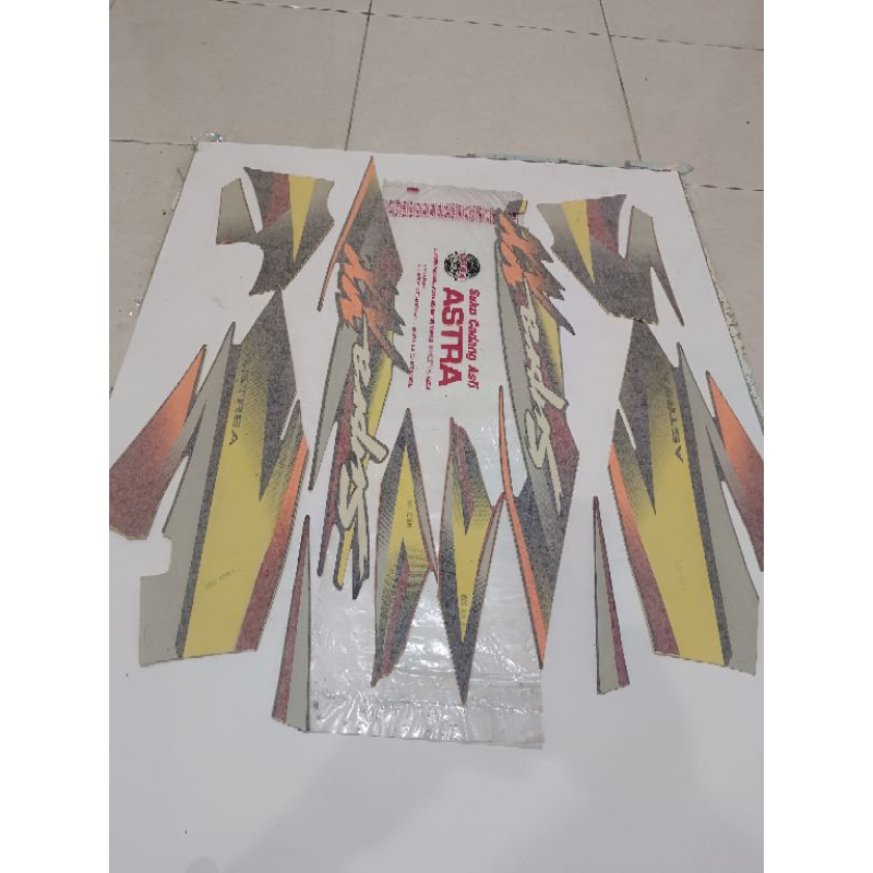 striping honda supraXX original astra
