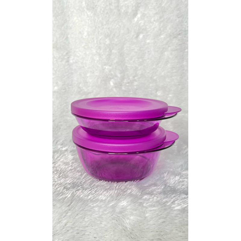 Tupperware Bowl Set Ungu Limited Edition