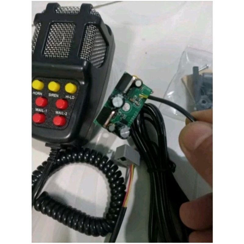 MODUL sirine 7 suara ( Hanya mesin & Tombol mic Tanpa Toa )