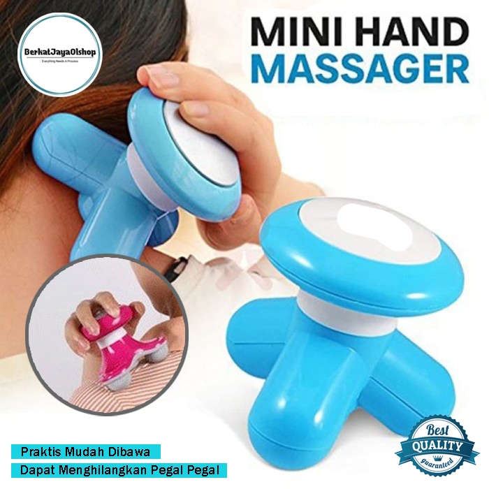Alat Pijat Elektrik Mini Portable Mimo Mini Electric Massager Alat Pijat Punggung Kaki Leher Serbagu