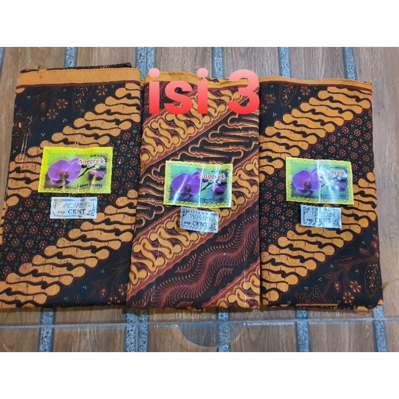 paket hemat 5 pcs kain batik kain jarik panjang gendongan kebat murah bagus