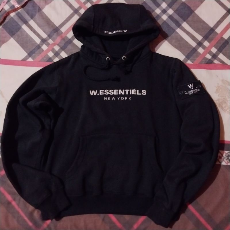 w essentiels hoodie second bekas