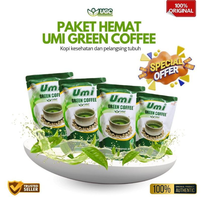 

Umi Green Coffee Kopi Hijau Pelangsing 250 Gram