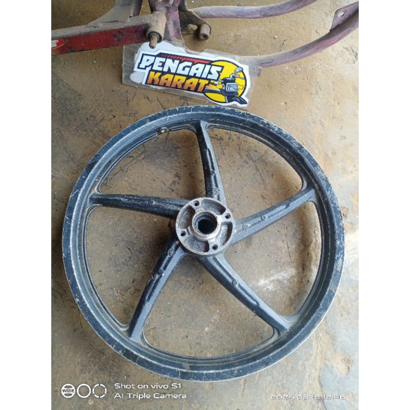 velg depan supra x 125 supra125 original bekas HANYA DEPAN