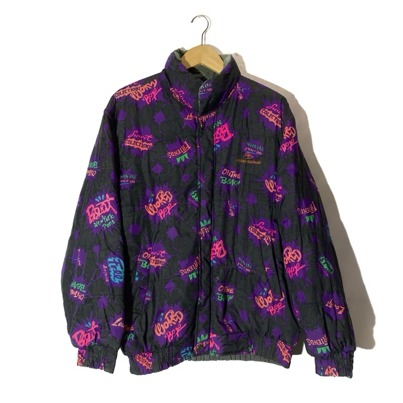 Balmain pierre Balmain Paris AOP bulang Puffer Jacket Original