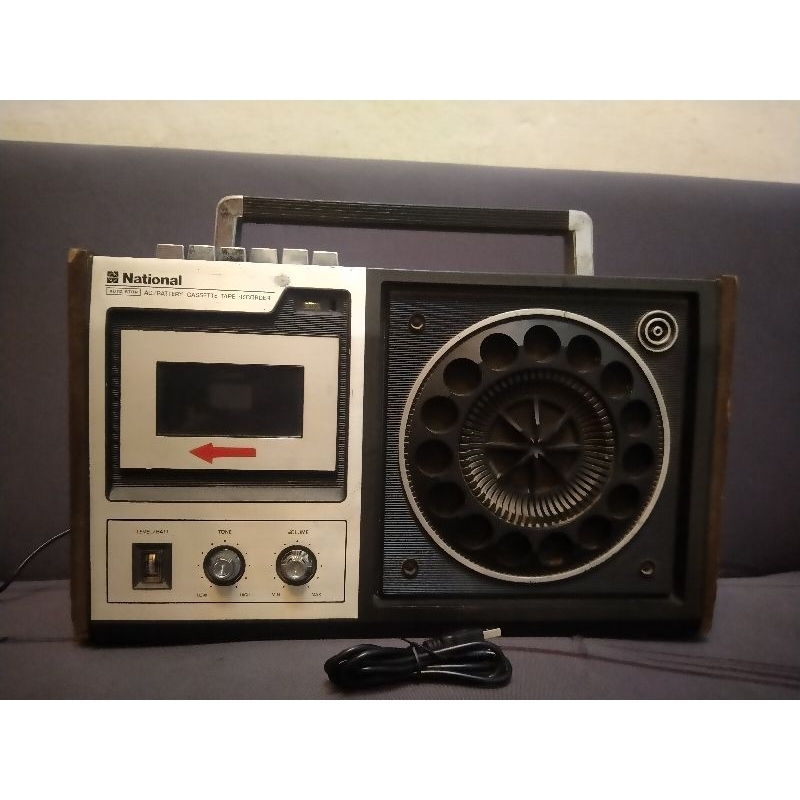 Radio Tape National jadul modif bluetooth