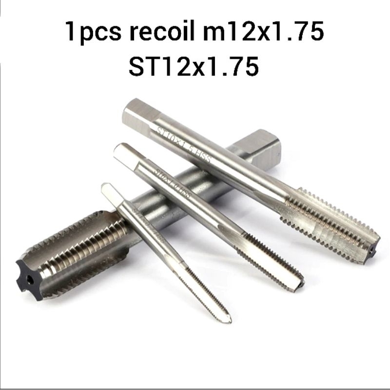 PS00118 tap recoil m12x1.75 tap recoil ST12x1.75 tap khusus recoil baut 17 kasar baut industri