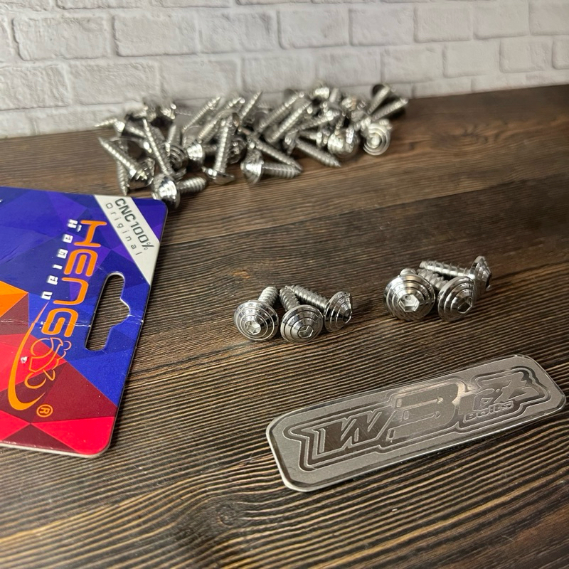 Baut probolt stainless Spiral type body honda yamaha bodi nmax aerox vario beat scoopy drat kasar he