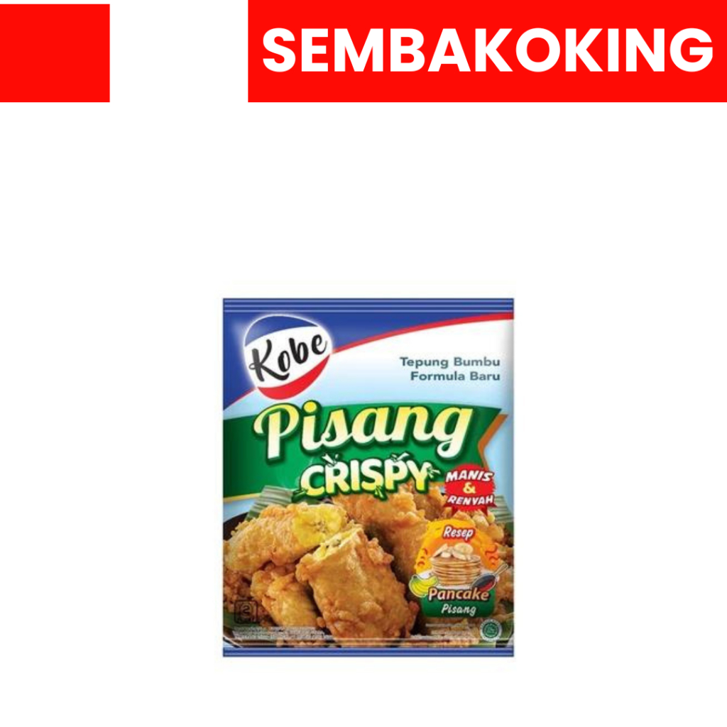 

KOBE TEPUNG PISANG CRISPY 200GR TEPUNG BUMBU INSTAN
