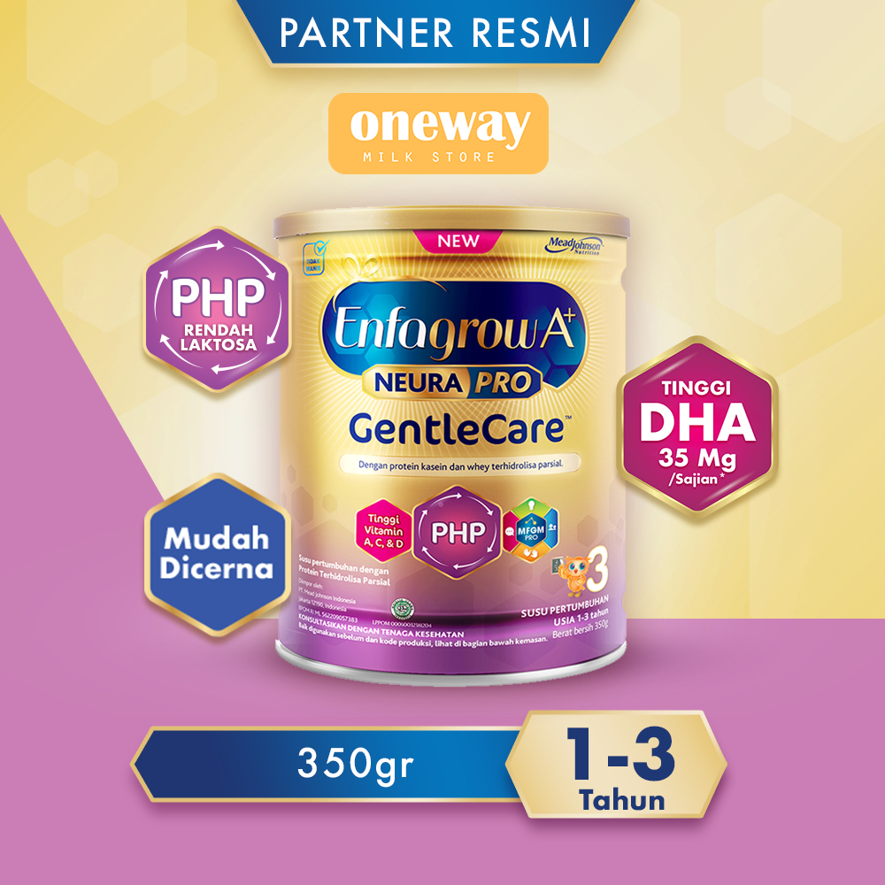 Enfagrow A+ Gentle Care 350 gr Susu Formula Tahap 3