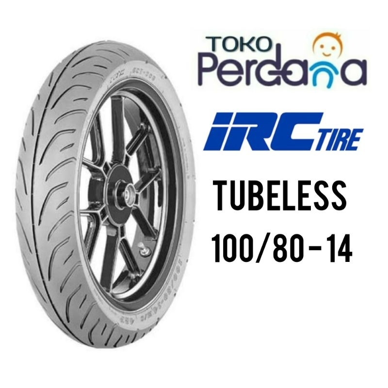 BAN LUAR TUBELESS IRC 100/80 14
