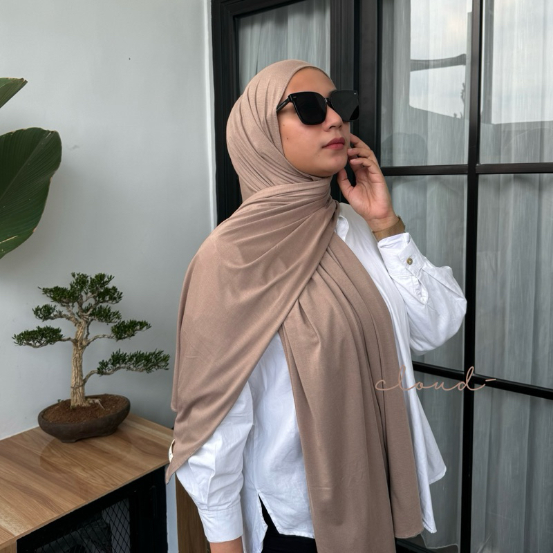 CLOUD - Delila Pashmina Kaos Rayon Premium