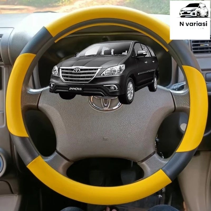 cover stir sarung stir bungkus stir toyota kijang innova lama variasi keren sabit