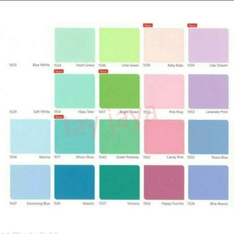 Cat Tembok Nippont Paint Qluc Kemasan 4,5Kg