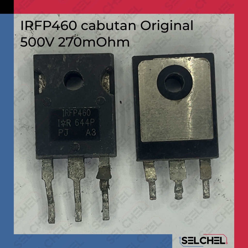 IRFP460 cabutan original infineon vishay