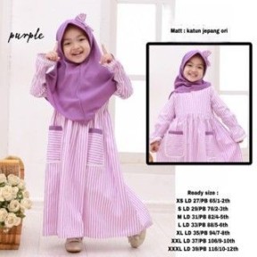 GAMIS ANAK SALUR DEALOVA KATUN JEPANG TERBARU 2024 COD