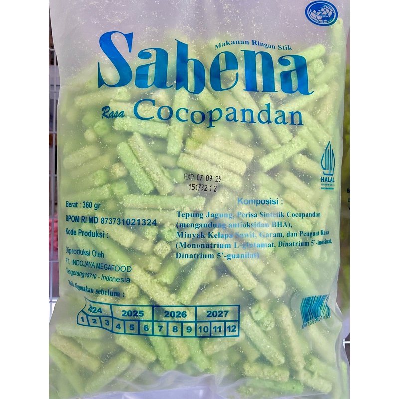 

(340 GRAM) SABENA rasa COCOPANDAN