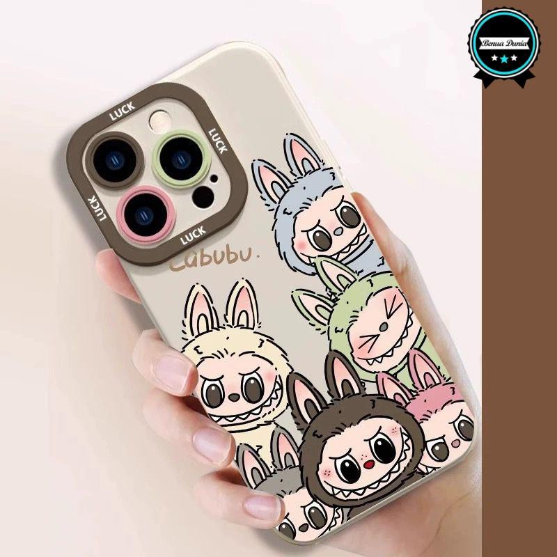 SS955 Silikon Case Labubu Monster Softcase Casing Hp for Oppo A60 A74 A78 A83 A5 A9 A76 A96 A3 Pro R