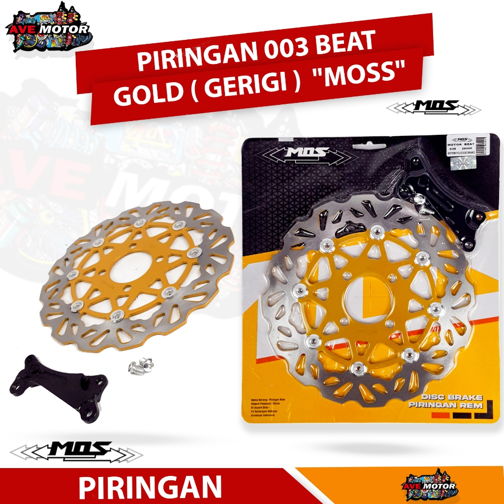 PIRINGAN CAKRAM DISC ROTOR DISK ROTOR  BEAT VARIO SCOOPY MOS COPY TDR PANIGALE TACOBEL