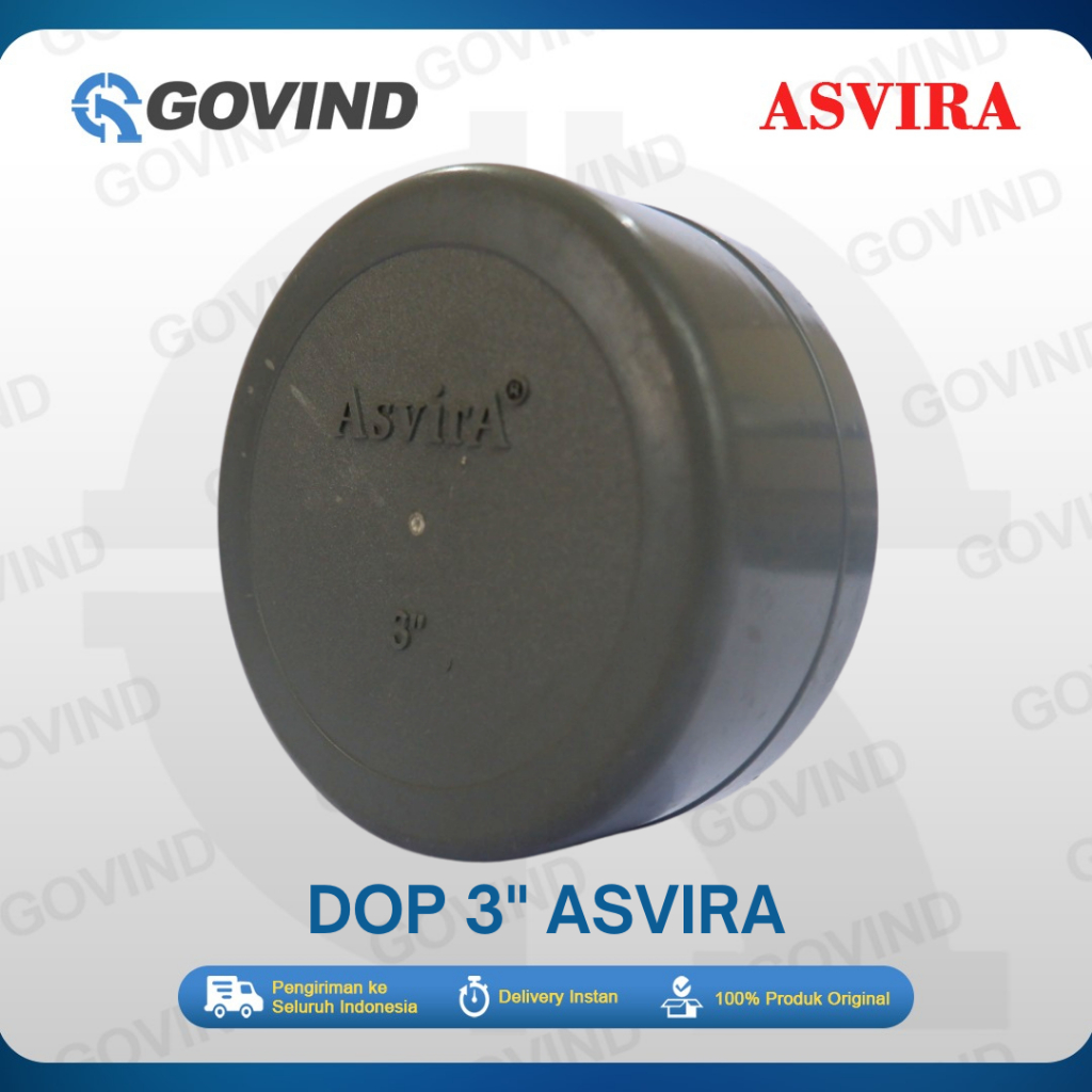 DOP / CAP / Tutup Pipa – 3 Inch ASVIRA