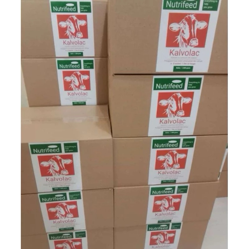 

paket hemat susu kalvolac 1kg 1 dus isi 10