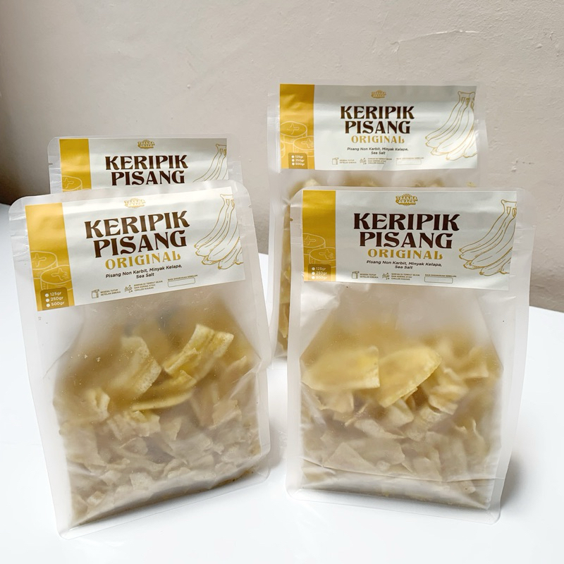 

Tsakha Snack- (Minyak kelapa) Keripik Pisang Original