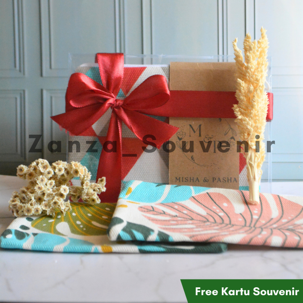 Souvenir Dompet Kanvas / Souvenir Pernikahan Dompet Kanvas