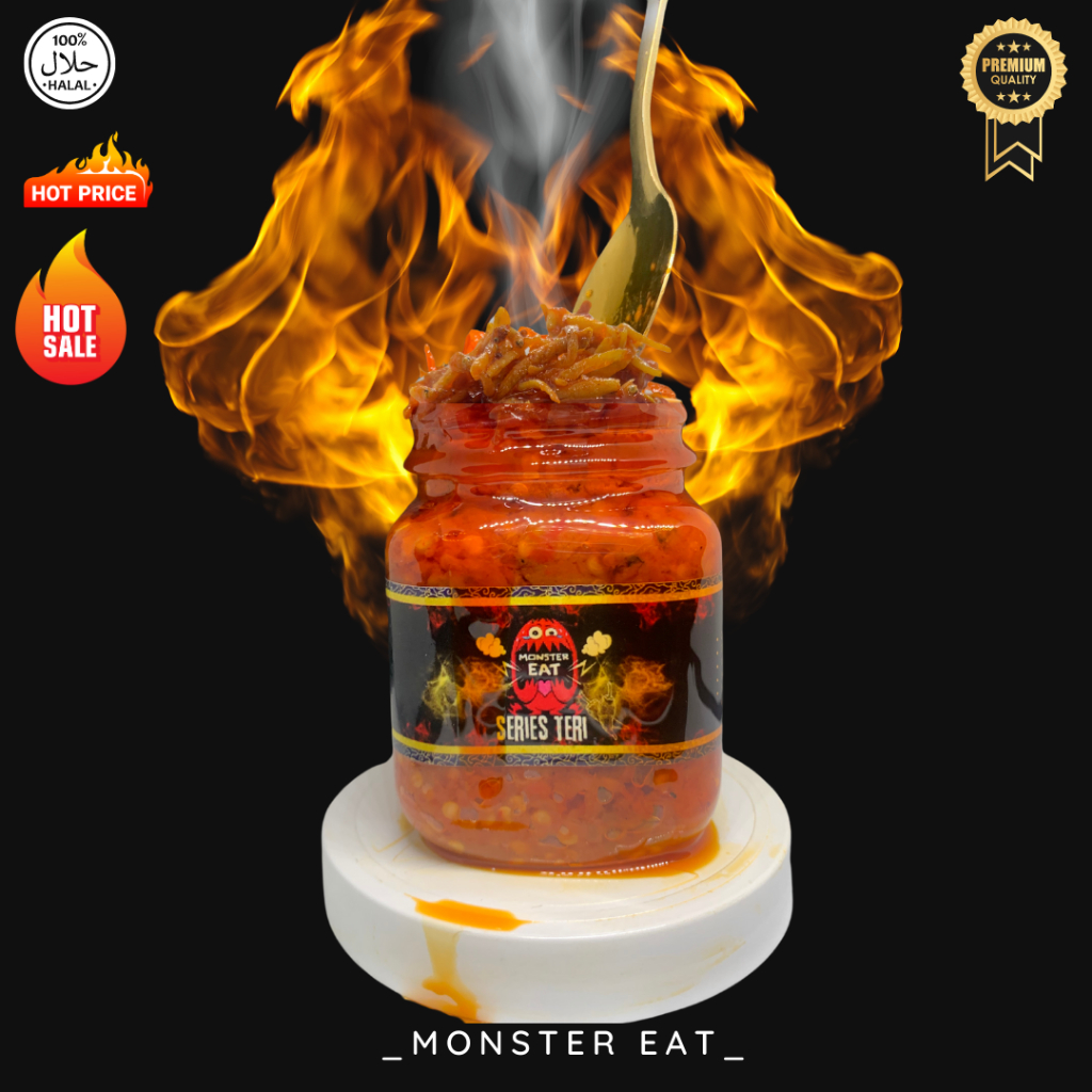 

SAMBAL TERI, SAMBAL INSTAN,SAMBAL TERASI,SAMBAL MONSTER