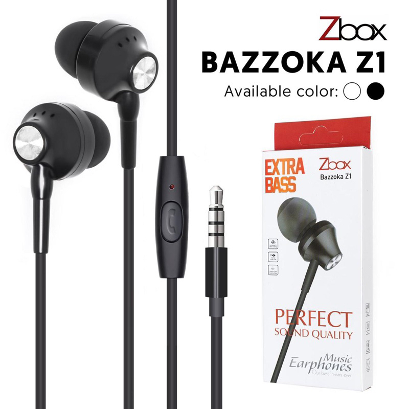 Headset Zbox Bazooka Z1 Extra Bass