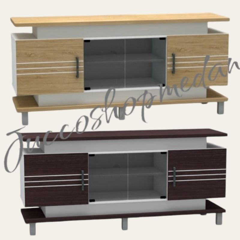 [ Jucco ] Rak TV Murah 150cm - Meja TV Minimalis - Buffet Tv Murah - Rak TV Minimalis - Medan