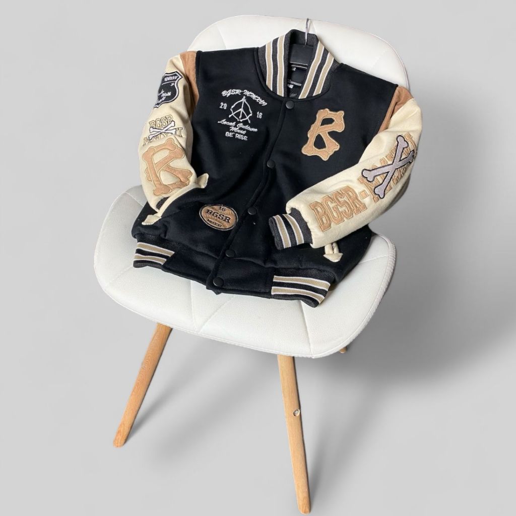 Jaket Varsity Anak / Jaket Varsity Bone KIDS / Jaket Varsity Anak Terbaru / Jaket Anak Unisex