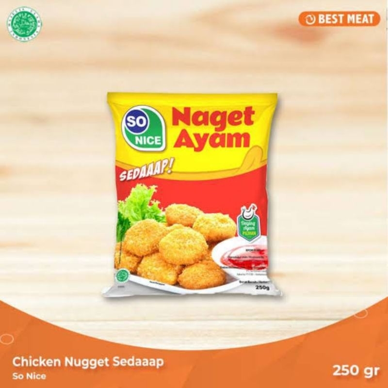 

So Nice Chicken Nugget 250gr