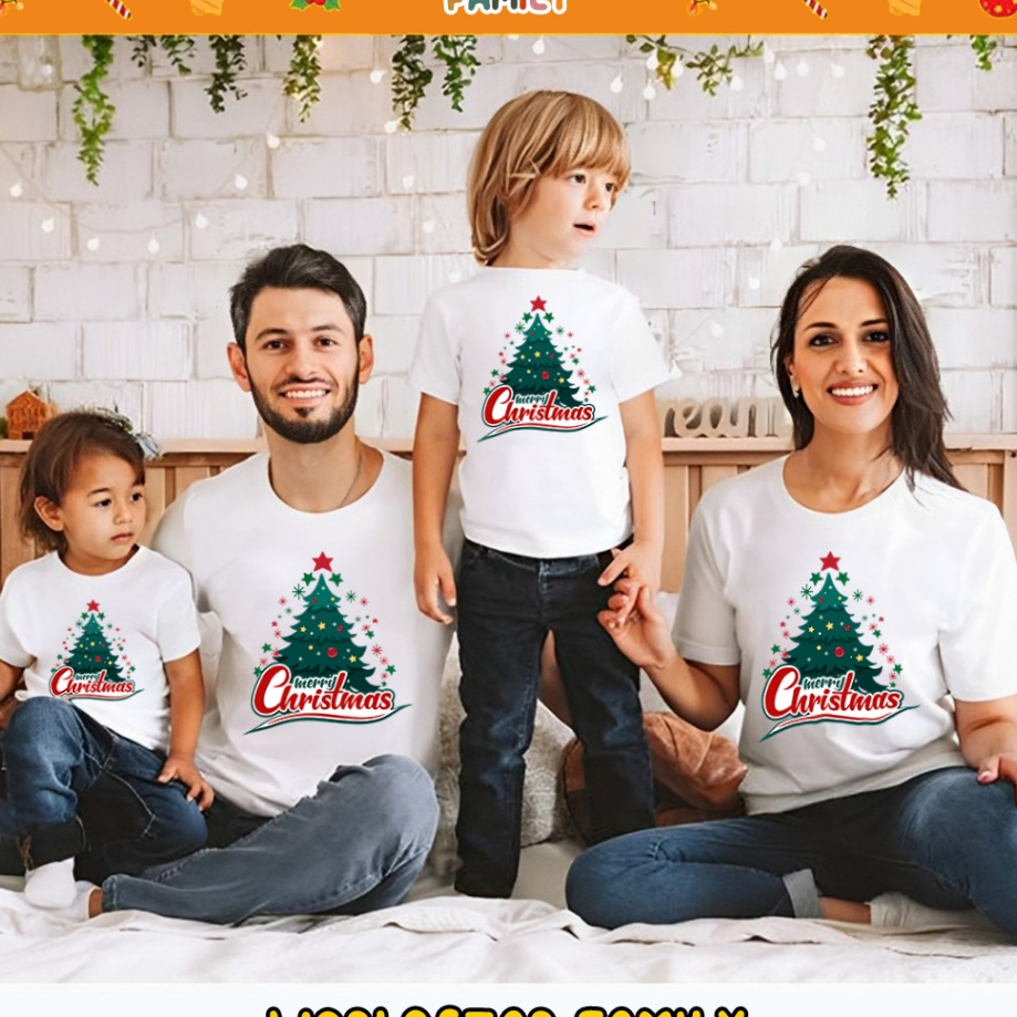 WSF BAJU NATAL KELUARGA KAOS NATAL KAOS NATAL KELUARGA BAJU NATAL WANITA BAJU NATAL ANAK KAOS MERRY 