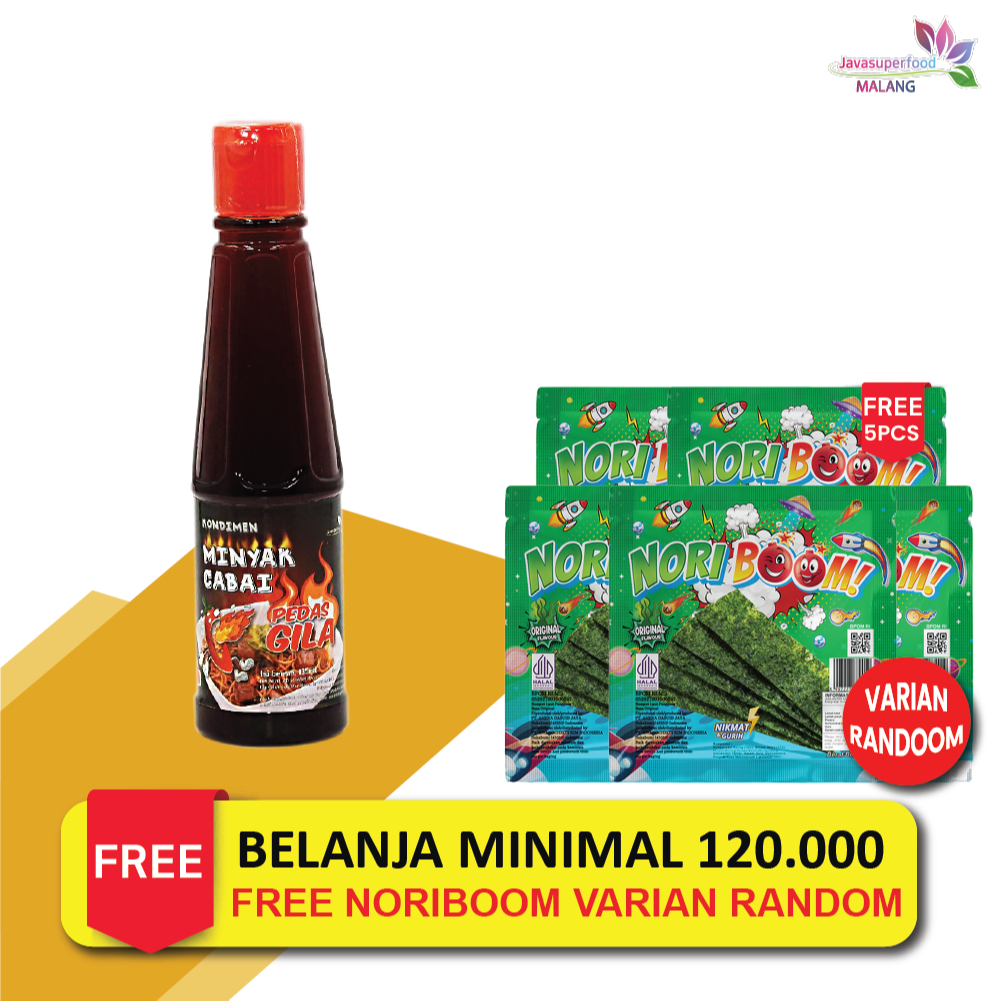 

Minyak Cabai Pedas Gila / Chili oil 135 ml