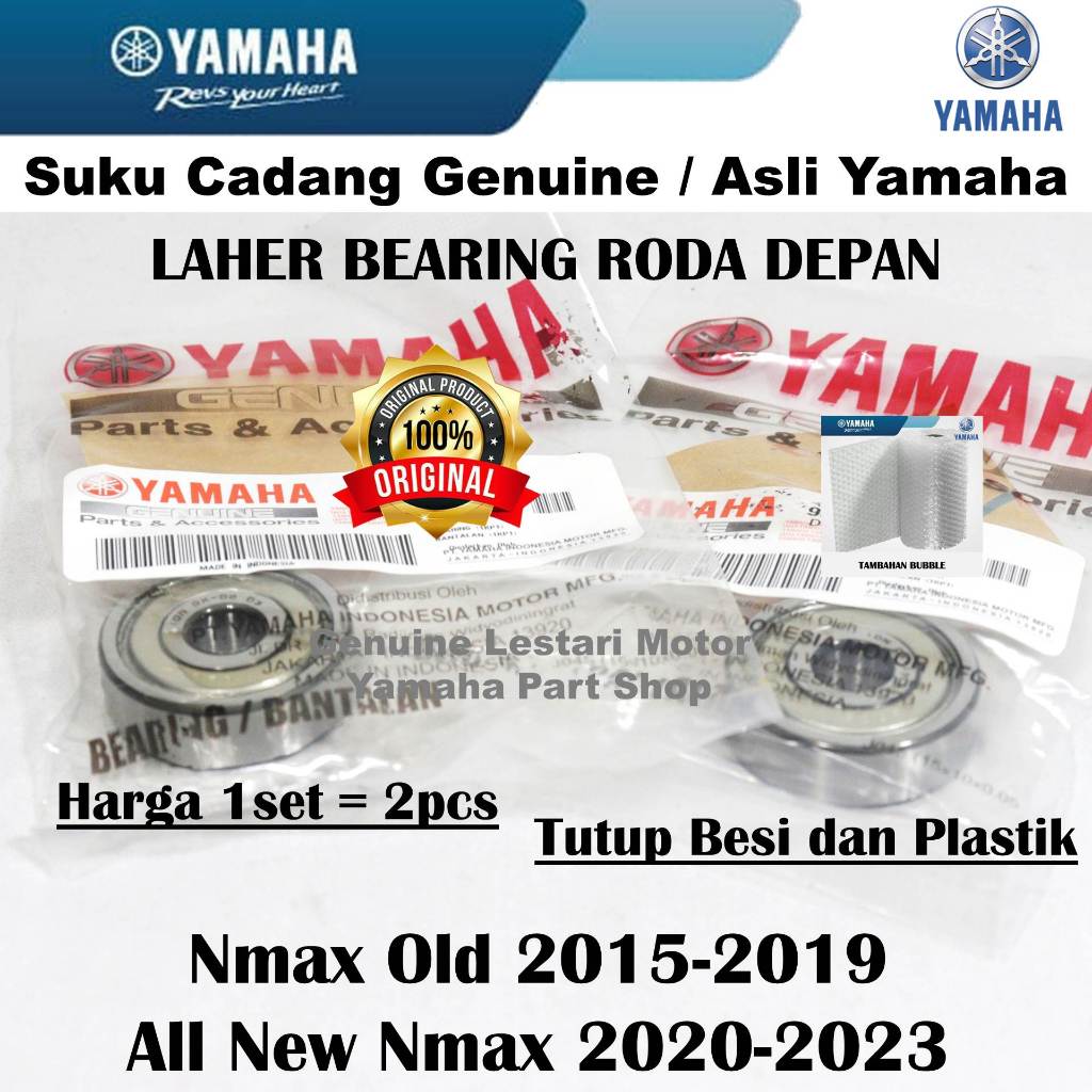 Laher Bering Bearing Roda Depan All New Nmax Old Asli Yamaha Surabaya