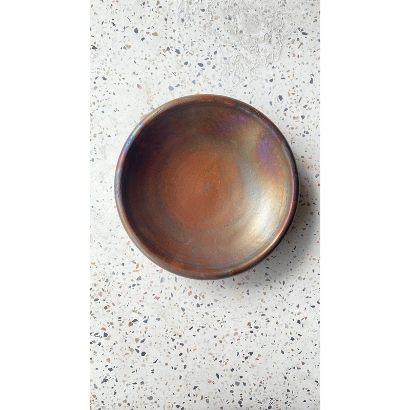 Cobek Bakar Tanah Liat Ukuran 20cm