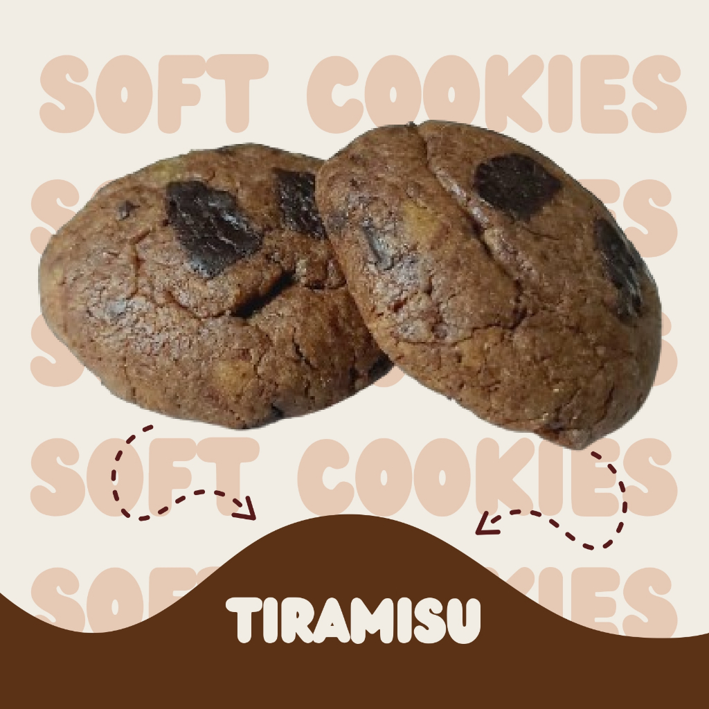 

BEST SOFT COOKIES MIN. ORDER 4PCS - COZY Murah Enak Banyak Pilihan Buy 7 Cookies Get 1 TIRAMISU