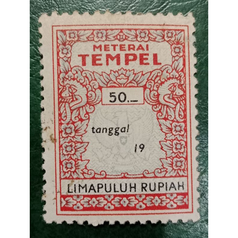 

Lima Puluh Rupiah Indonesia tahun 1960-1970 UN USED