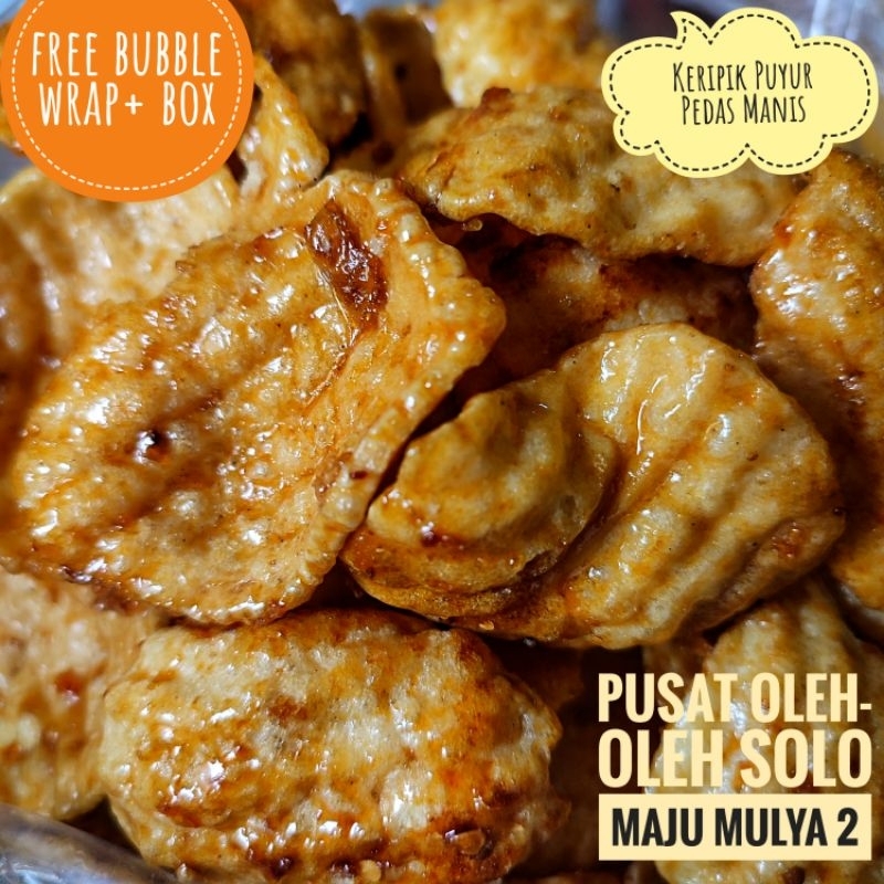 

Keripik Puyur Pedas Manis 250 Gram