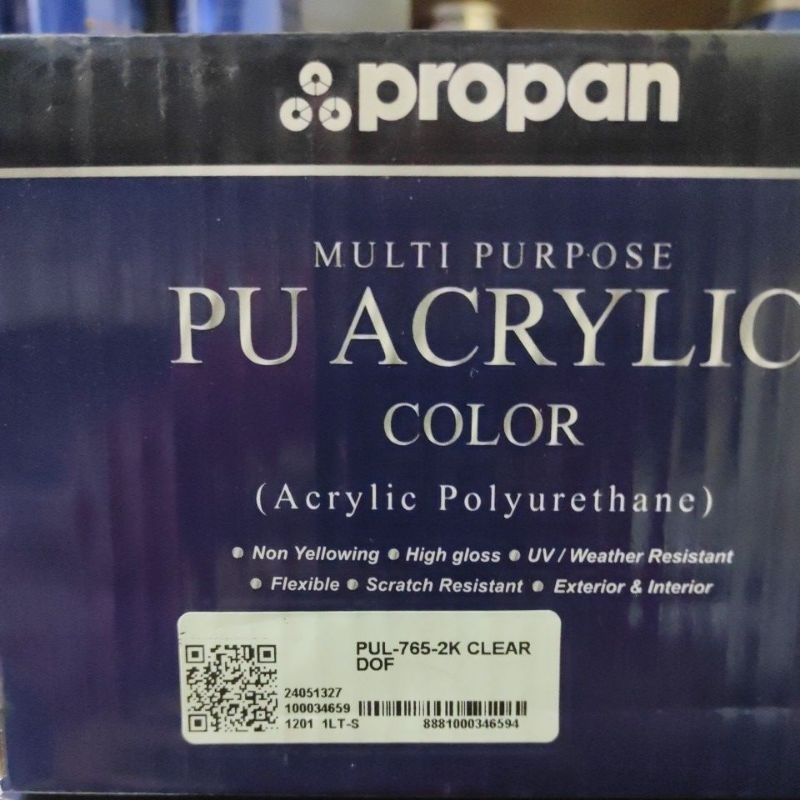 PROPAN CLEAR DOFF / PROPAN 765 CLEAR DOFF