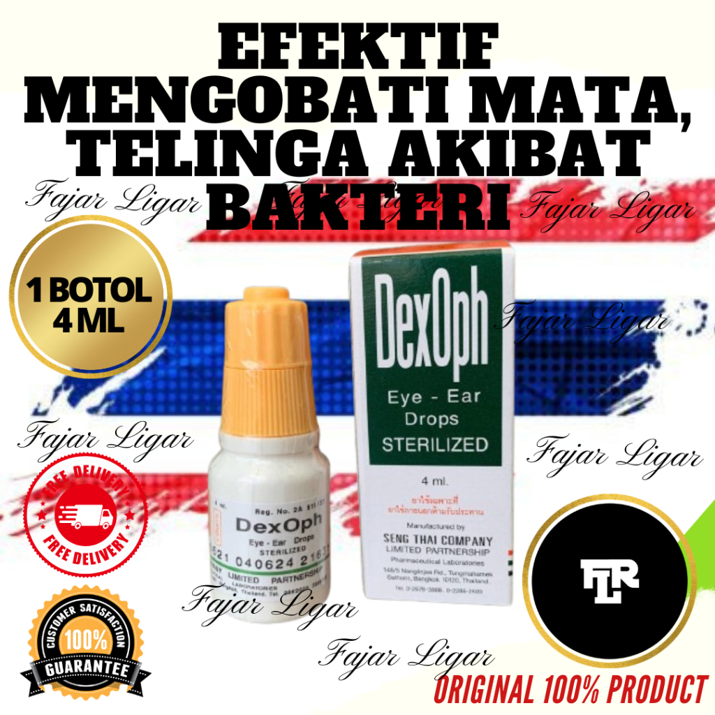 Dexoph Obat Tetes Mata Dan Telinga Ayam